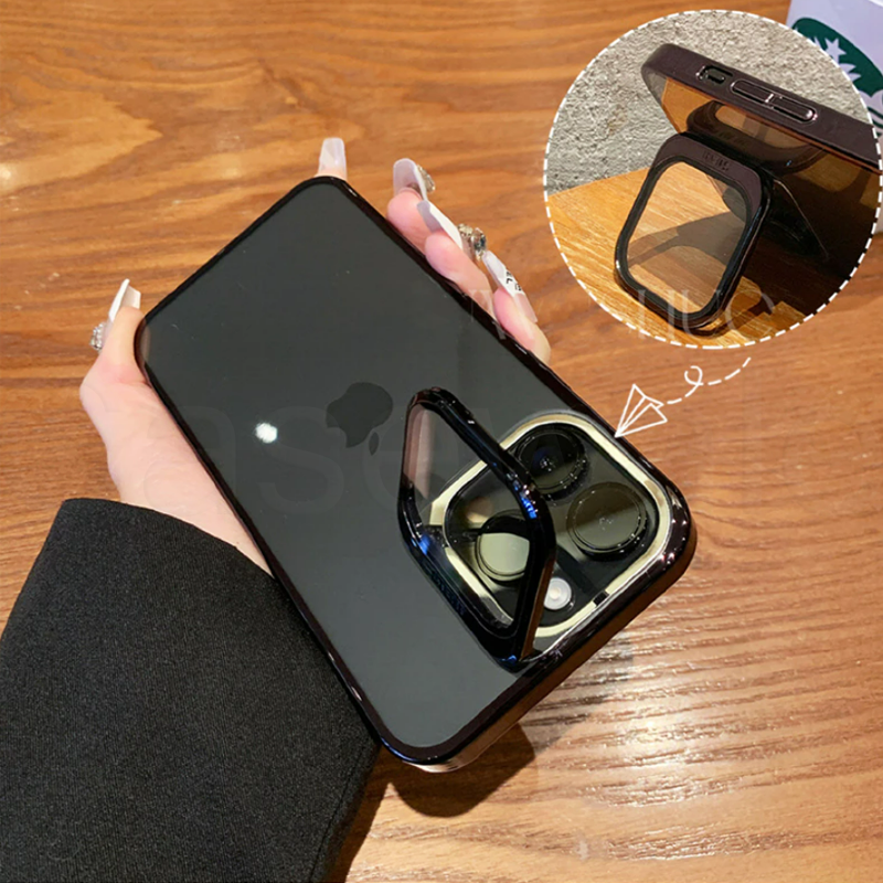 iPhone 14 Series Protector de lente de cámara con función atril
