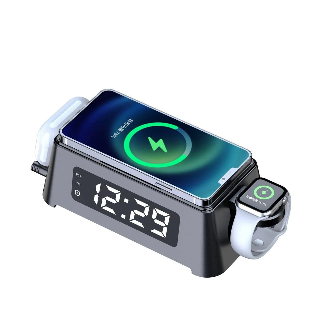 Mobile Phone Wireless Charger Alarm Clock