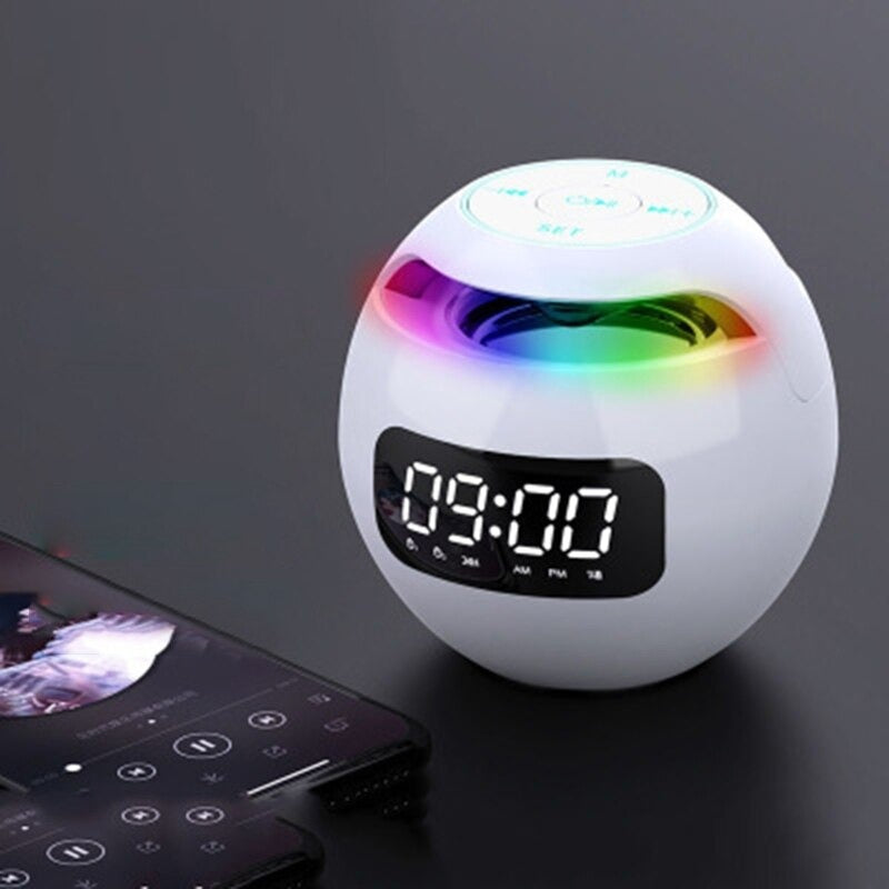 Smart Alarm Clock Bluetooth Speaker
